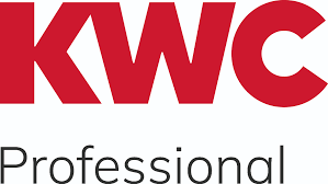 KWC Luna E kitchen mixer tap with pull-out spray head for under-window mounting, 220 mm projection, chrome