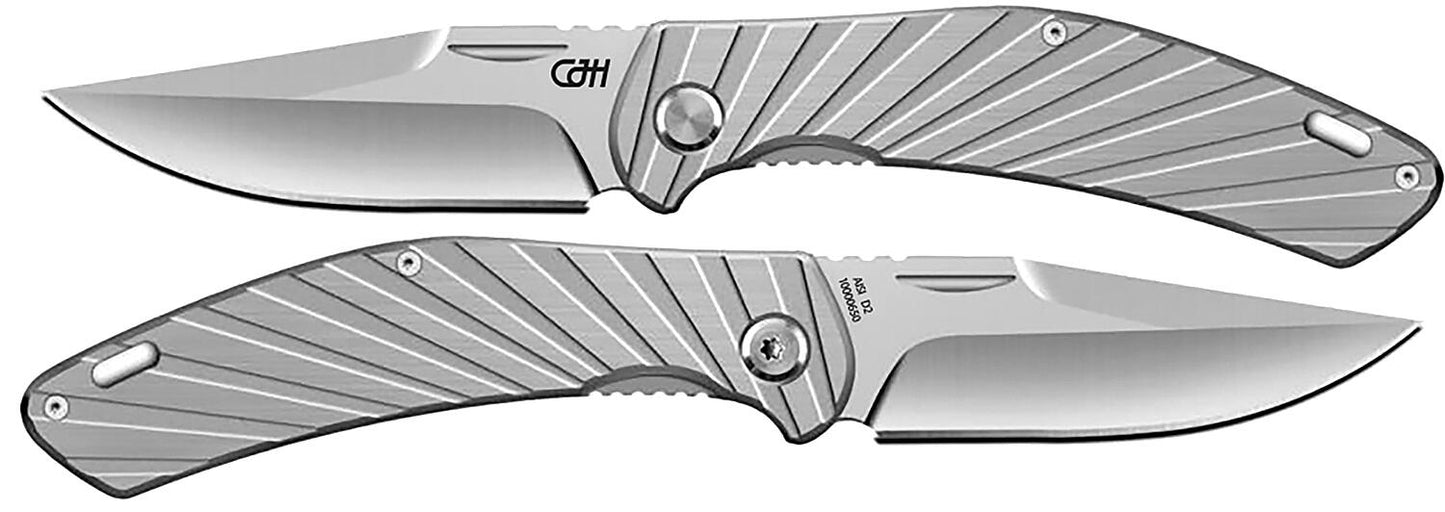Pocket knife CJH 10000650 stainless steel D2
