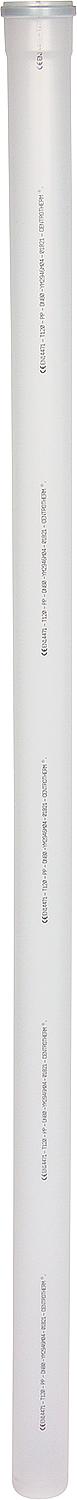 Wolf DN80 plastic exhaust pipe, 1000 mm, single-walled 2651503