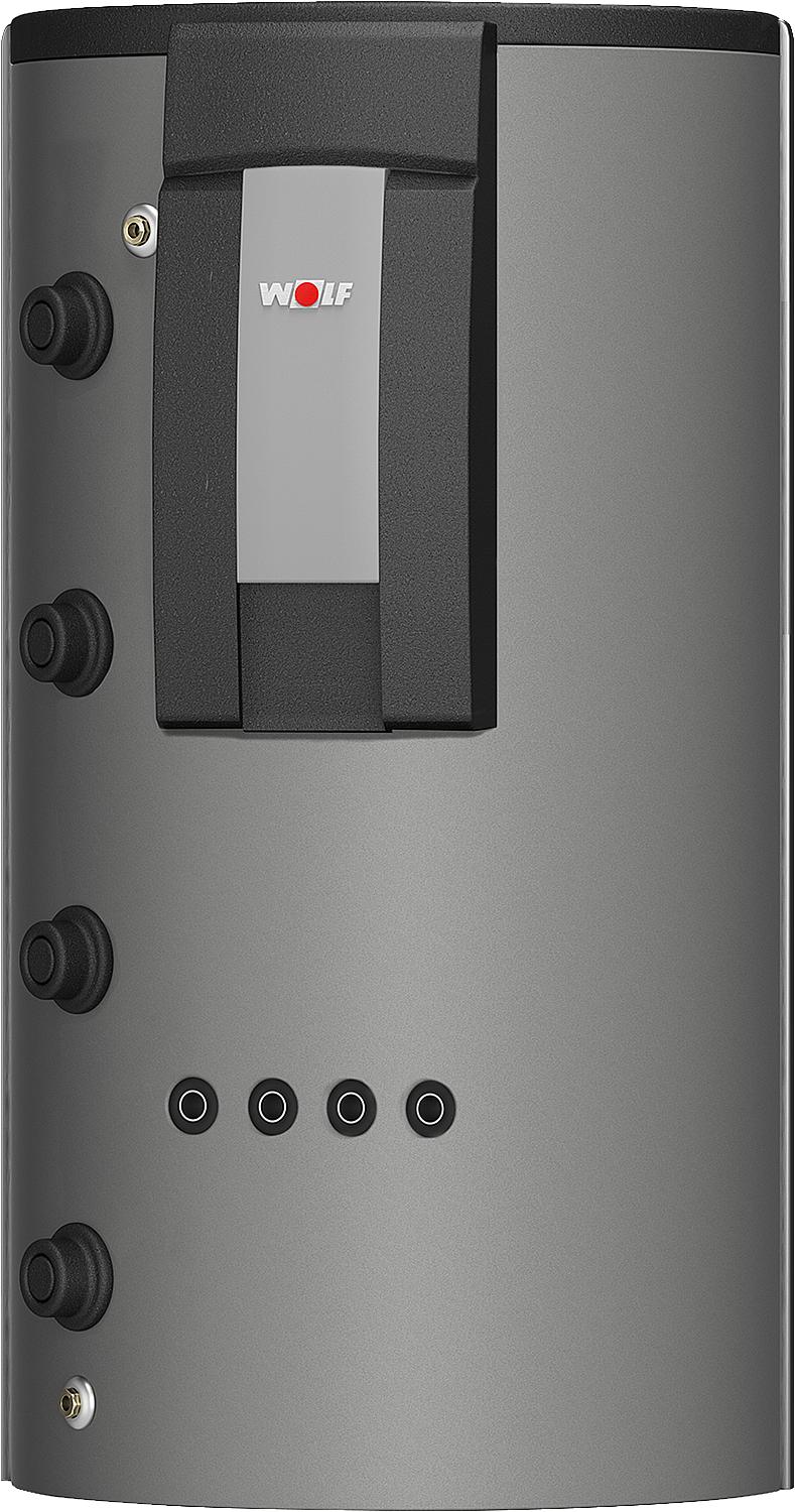 Wolf BSP-800 buffer storage tank, 1 heat exchanger 8615737