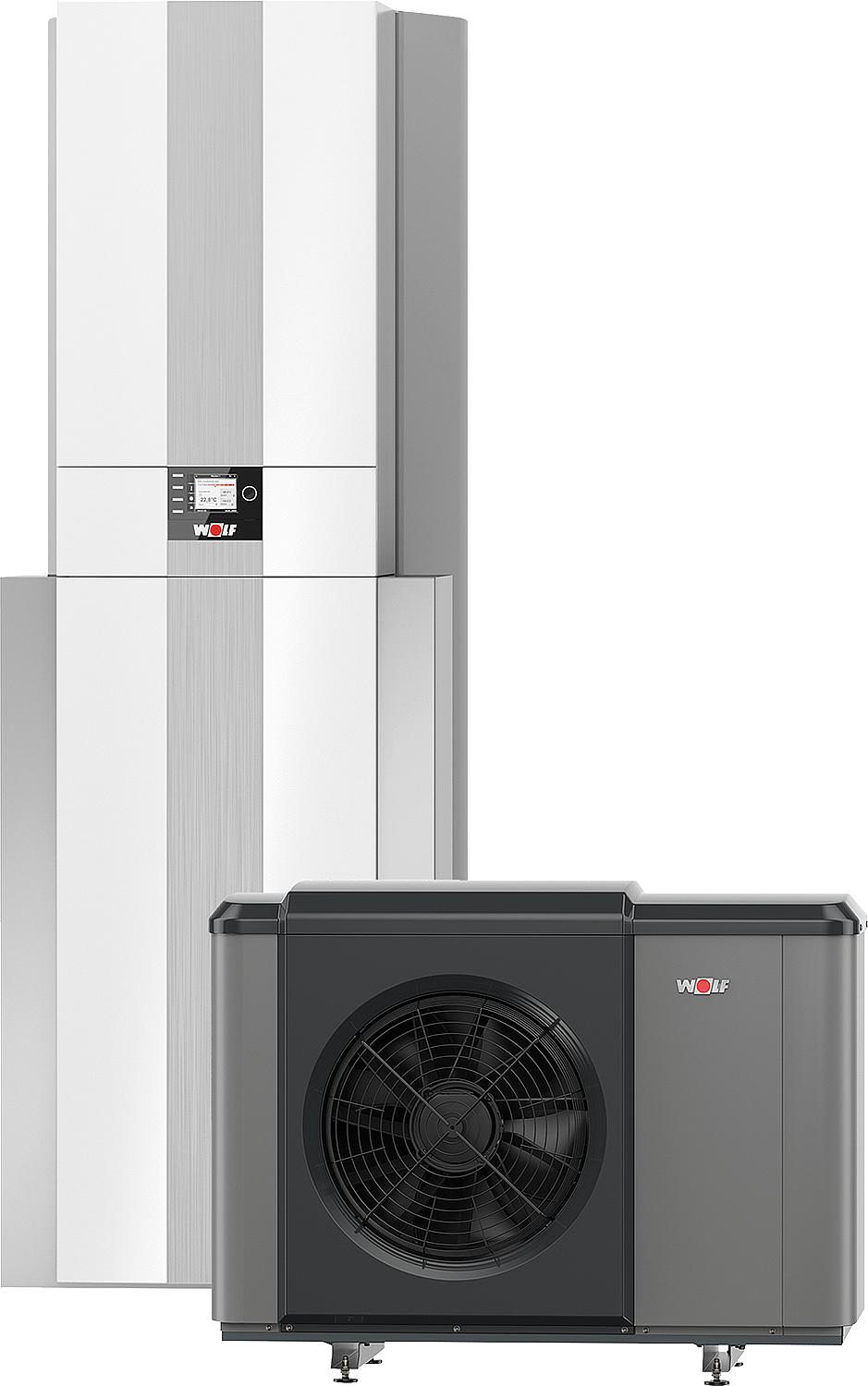 Wärmepumpen-Center (R 290) Wolf CHC-Monoblock 07/300-50 (S) 9146847