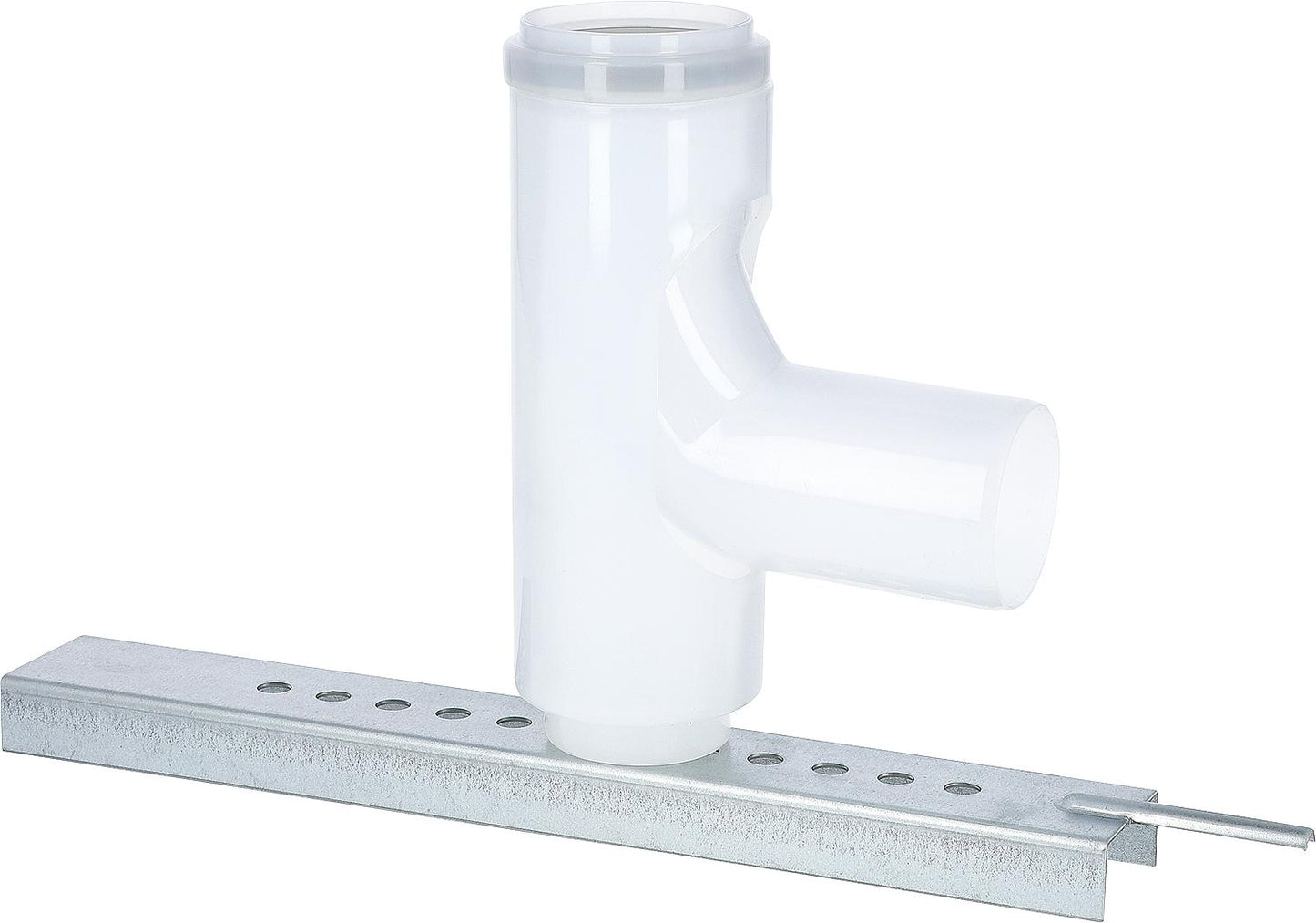 Plastic support bend with support rail Wolf, DN60 single-walled 87° 2651795