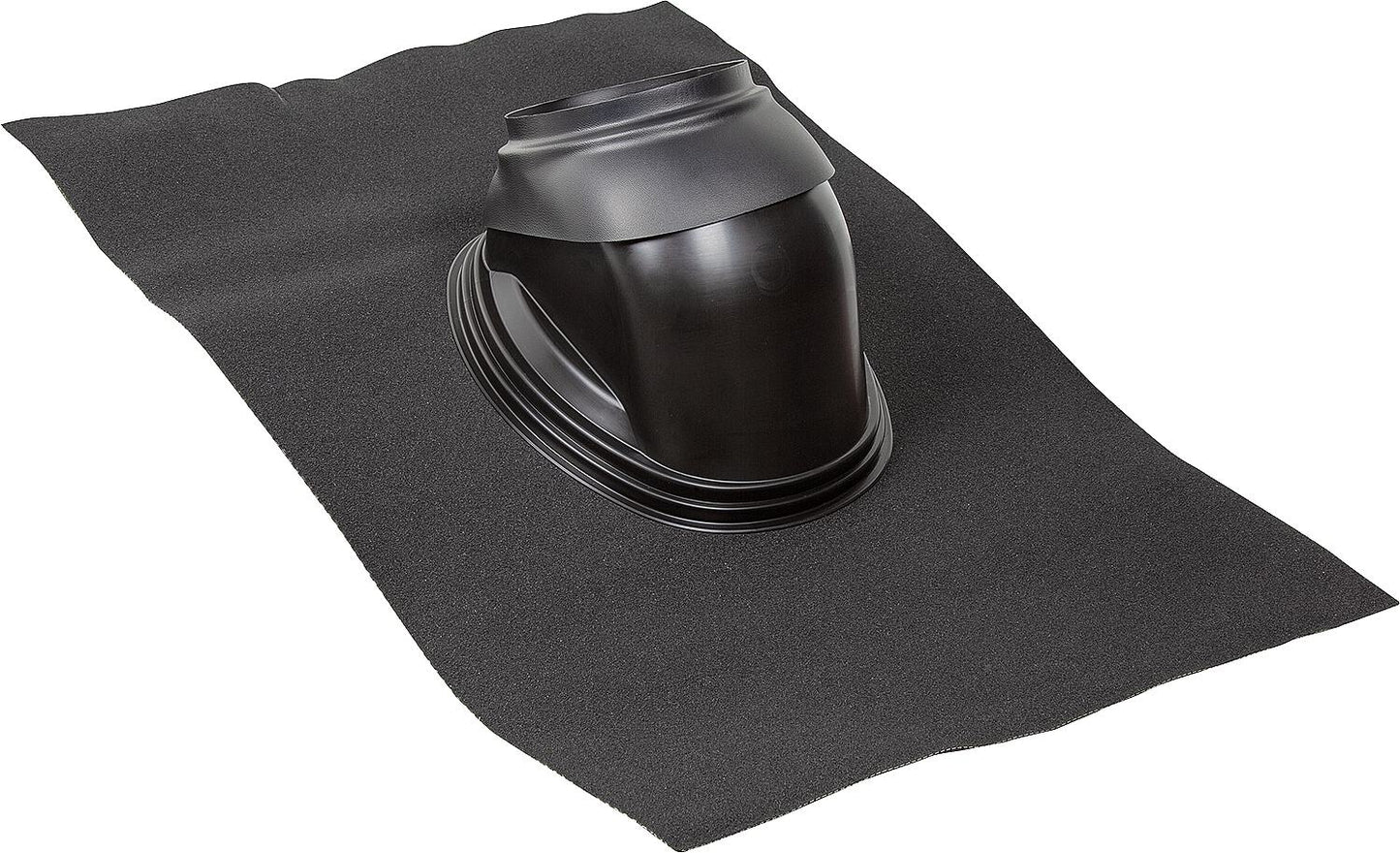 Universaldachpfanne Wolf, 25° -45°, DN 125 und DN 160, schwarz, 2577001