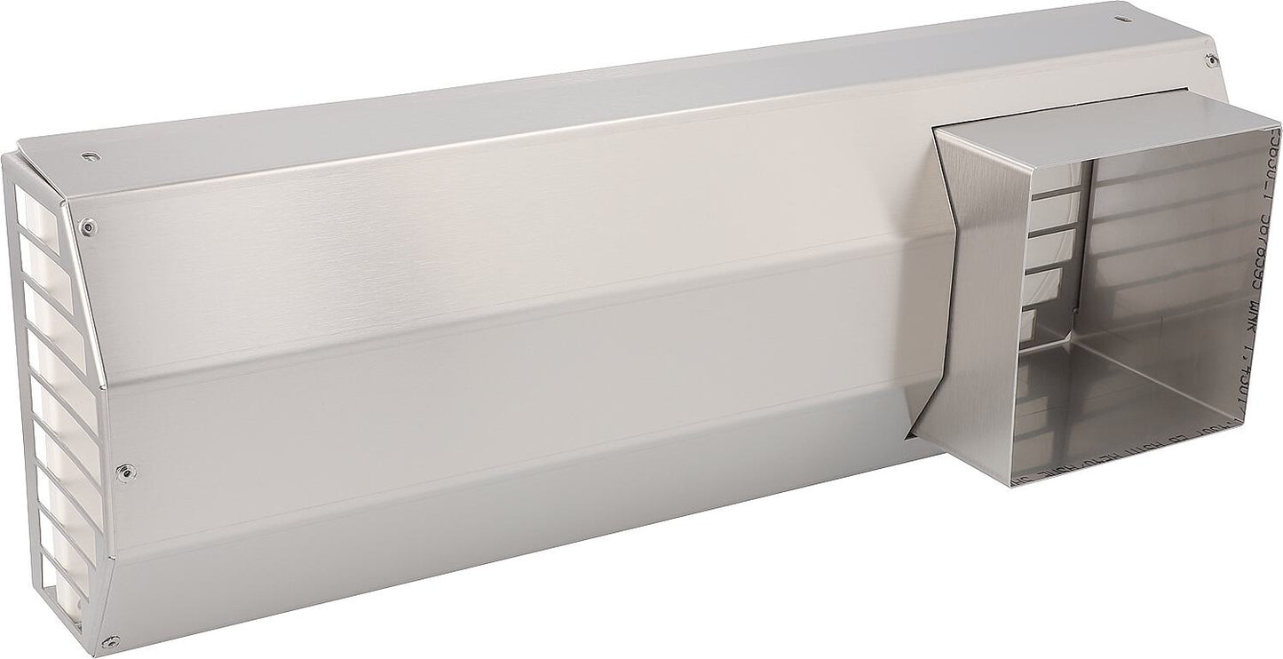 Wolf double grille, DN 160 white, 2577579