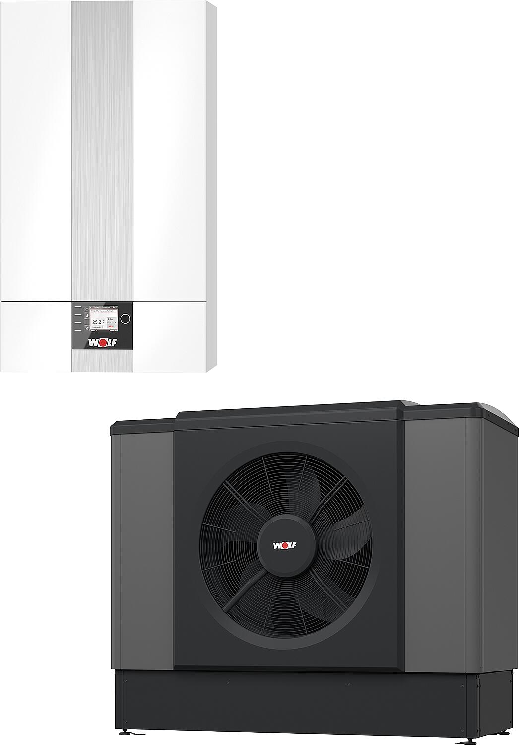 Pompe à chaleur (R 290) Wolf CHA-Monobloc 07/400V 9146862