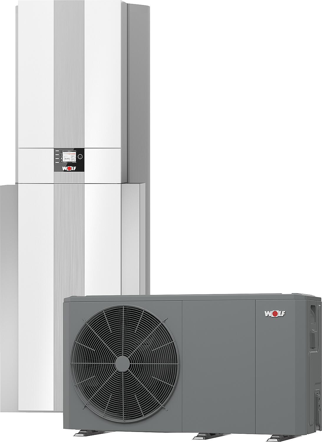 Wolf FHA-Monoblock 05/06 (R 32) heat pump center, 200-R35, 9148103