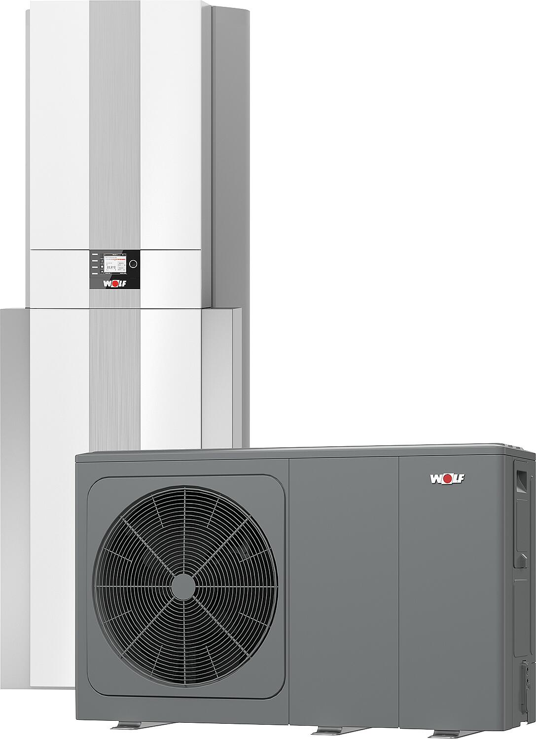 Wolf FHA-Monoblock 05/06 (R 32) heat pump center, 200, 9148097