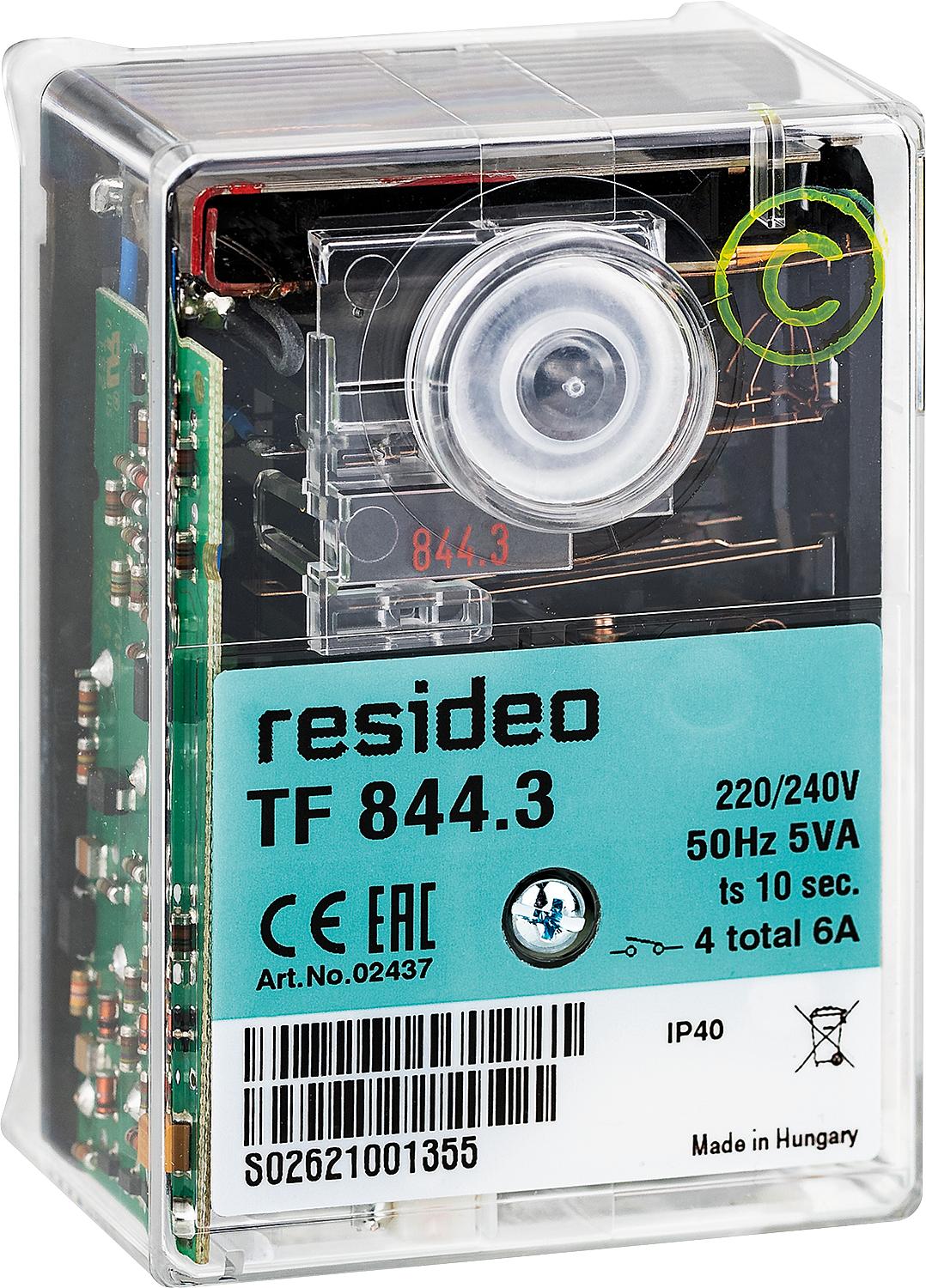 Satronic relay TF 844.3 control unit