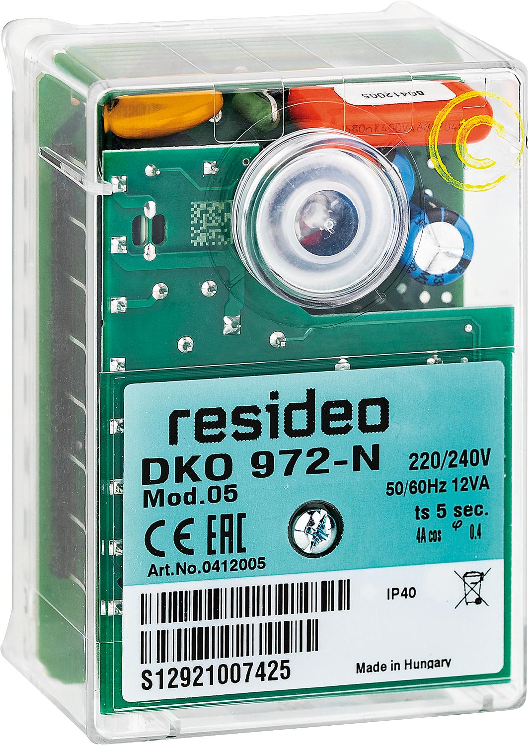 Feuerungsautomat DKO 972 Mod. 05