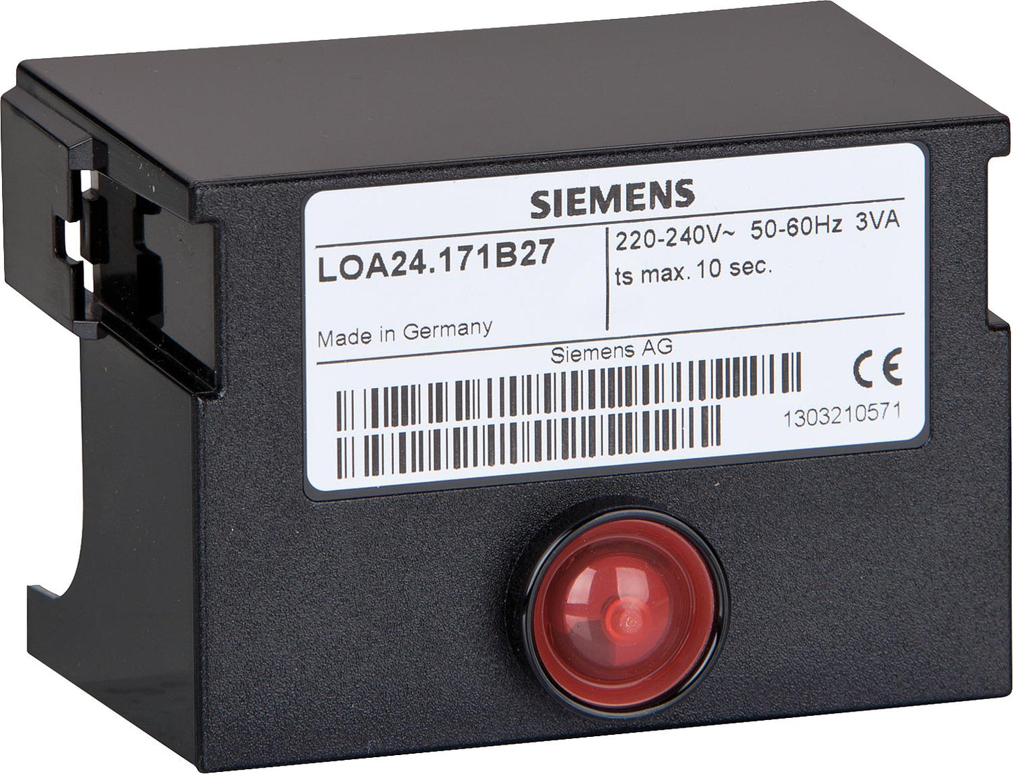 Oil burner control unit LOA 26.171B27 remotely unlockable