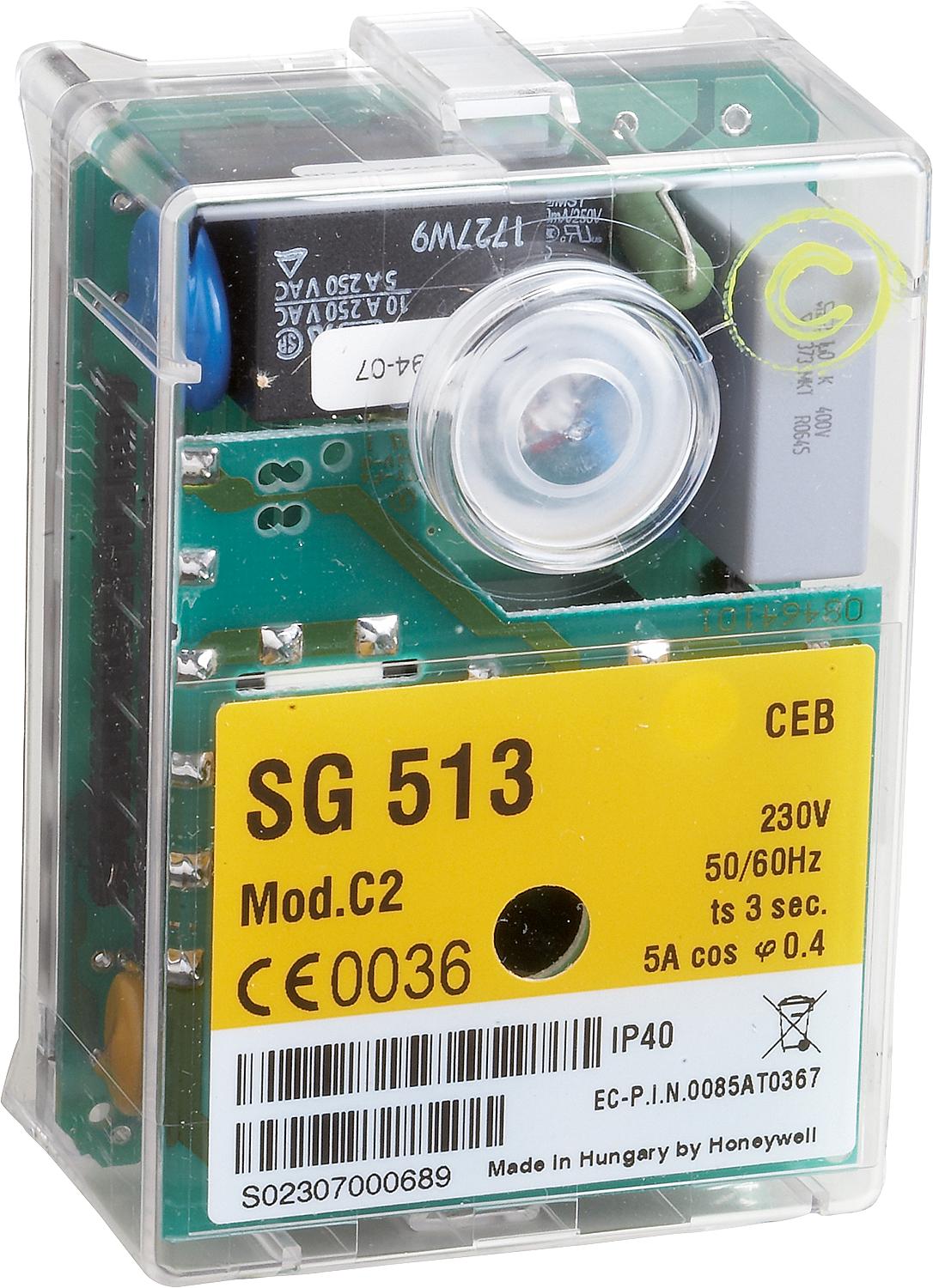 Burner control unit SG513 Mod. C1/C2 13.011.099