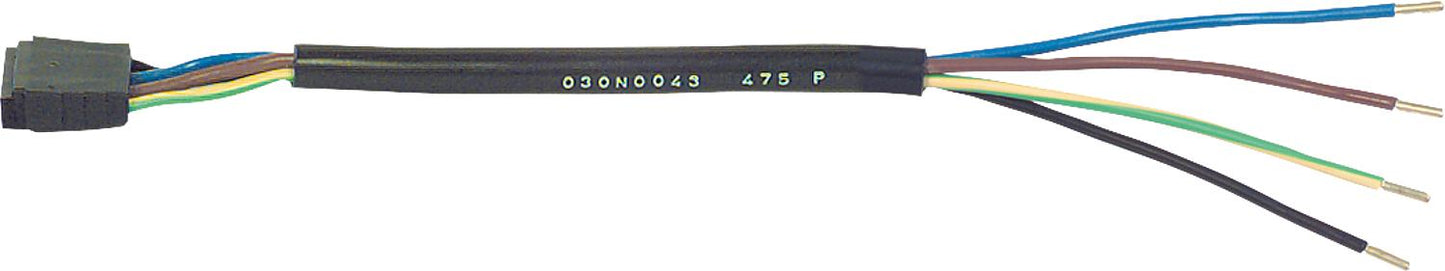 Connection cable for oil preheater, 4-core, length 700 mm