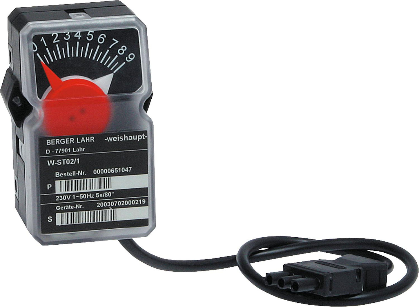Stellantrieb W-ST 02-1, 230V 651 047 für WL5