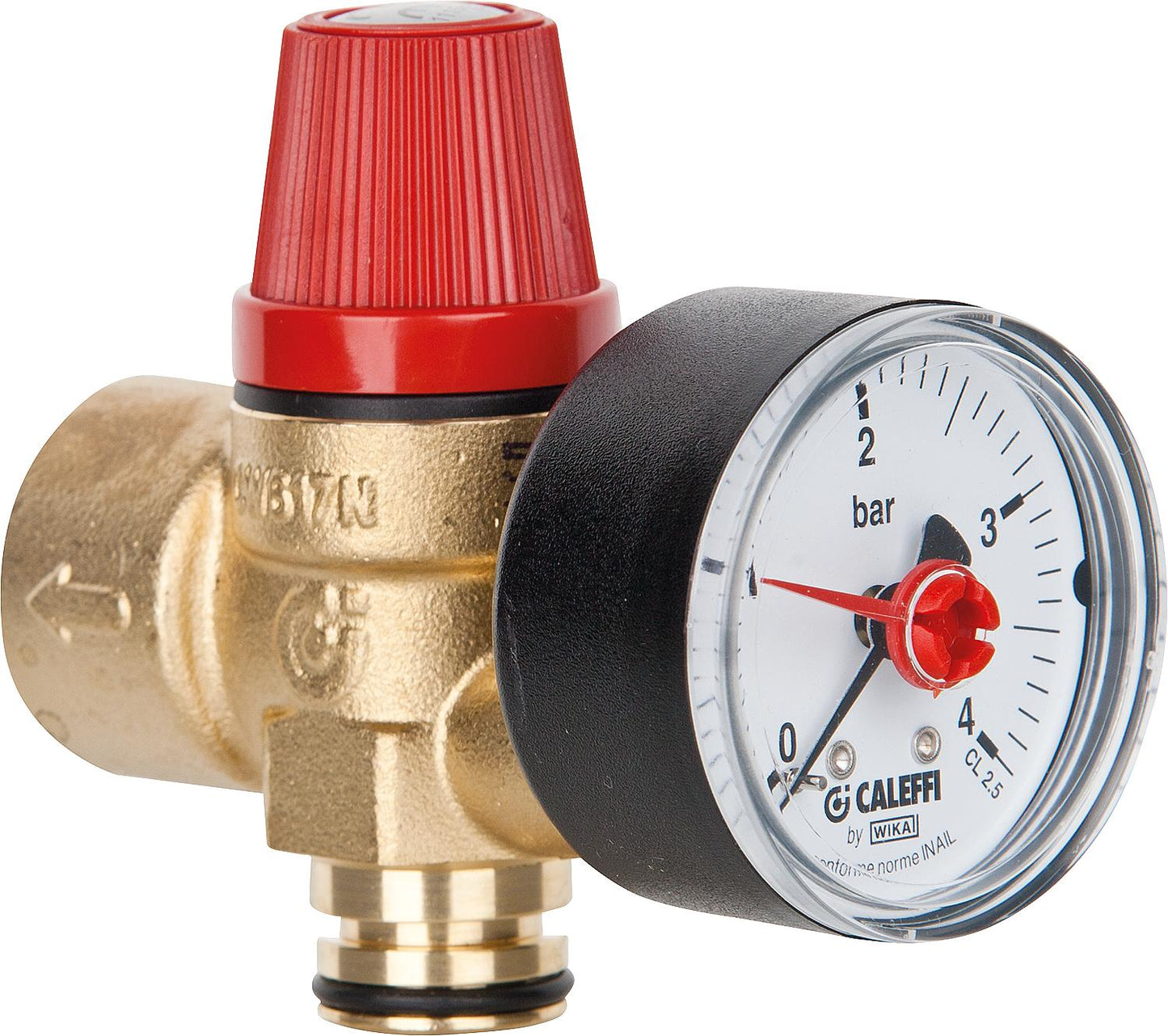 Sicherheitsventil mit Manometer für Buderus, 7099030