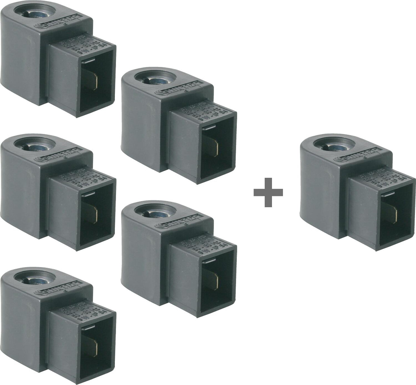 Value pack: 5x + 1x free Suntec T80 solenoid valve coil 3713871SAV