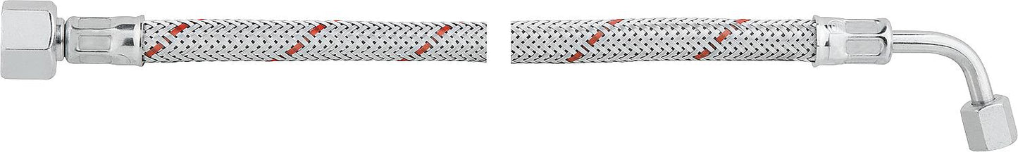 Ölbrennerschlauch DN 10 (3/8") ÜWM x Rohrbogen SR 6 LLR