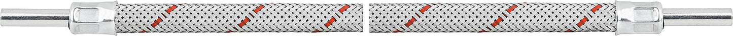 Oil hose with straight pipe fittings on both ends, 8 mm, 300 lg.