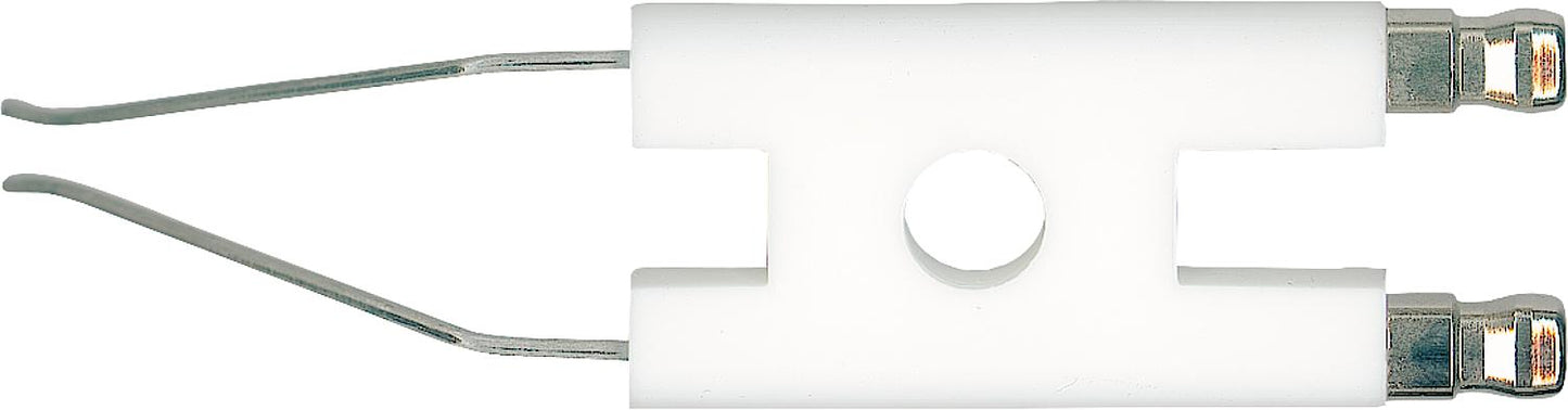 Double ignition electrode suitable for Elco EK 01.3 L-NH, ELO1A27H Eco-Plus connection 6.3mm. 110.001.86