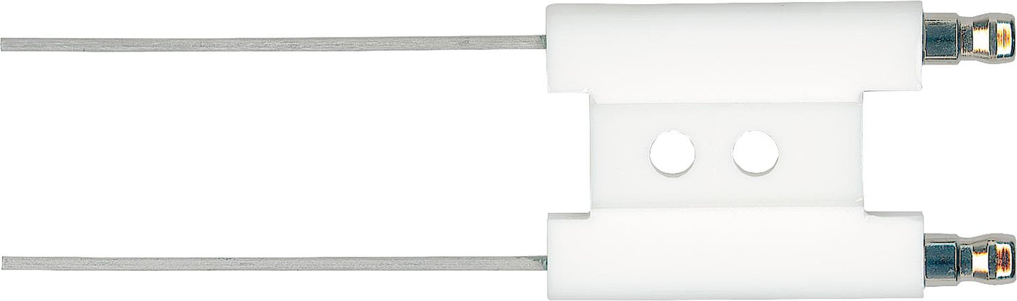 Double ignition electrode for Thyssen T1, T4, TB1, T16, connection 6.3 mm