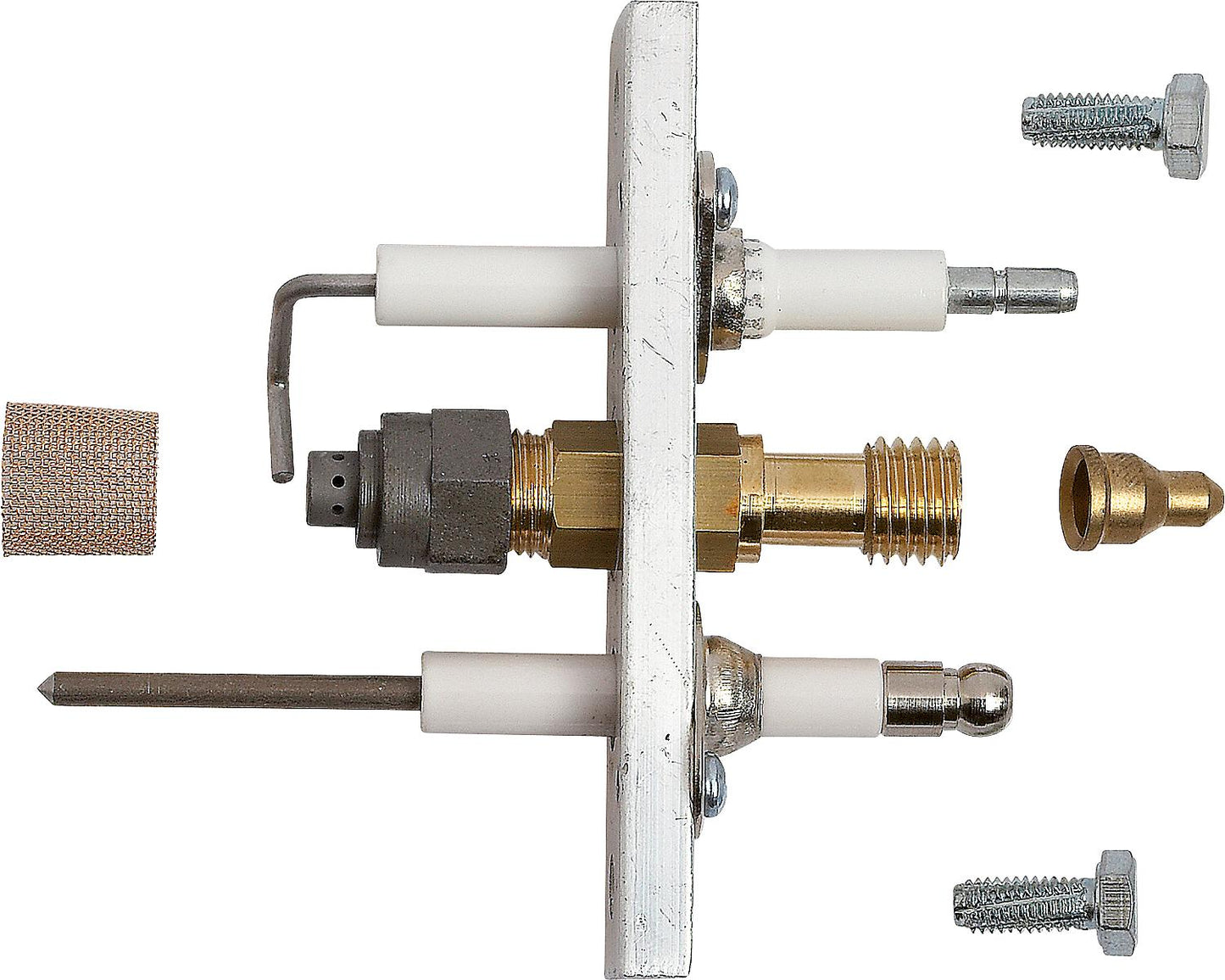 Electrode holder with ignition and ionization electrode GA110E/CVI