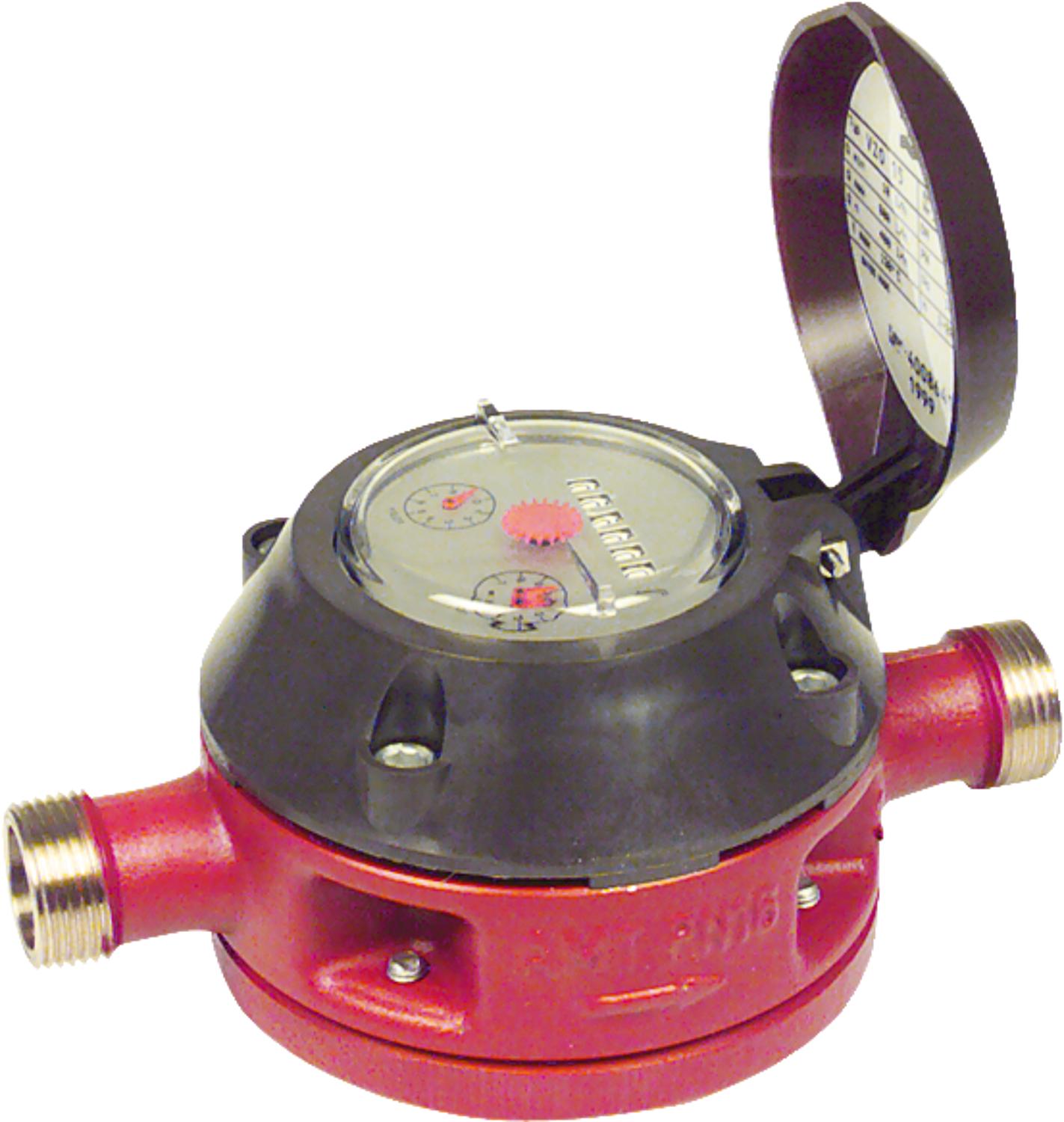 Aqua - Metro - Oil meter ring piston meter VZO 15 RC 10-600 l/h with external thread connection 1/2"