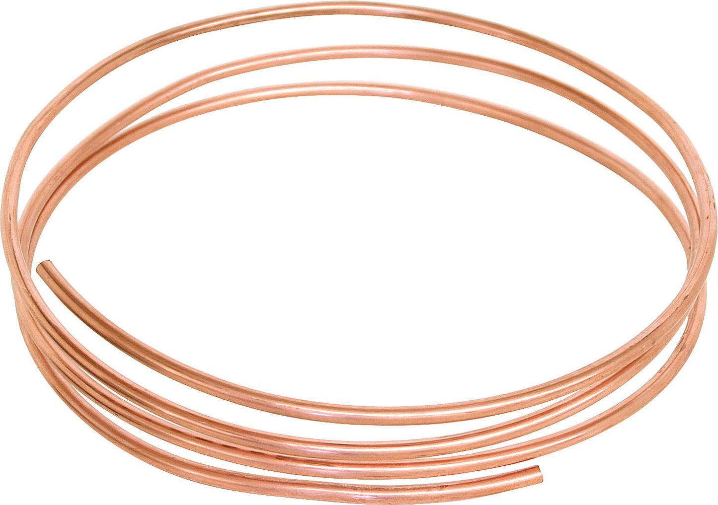 Copper pipe Ø 4x1mm, sold by the meter