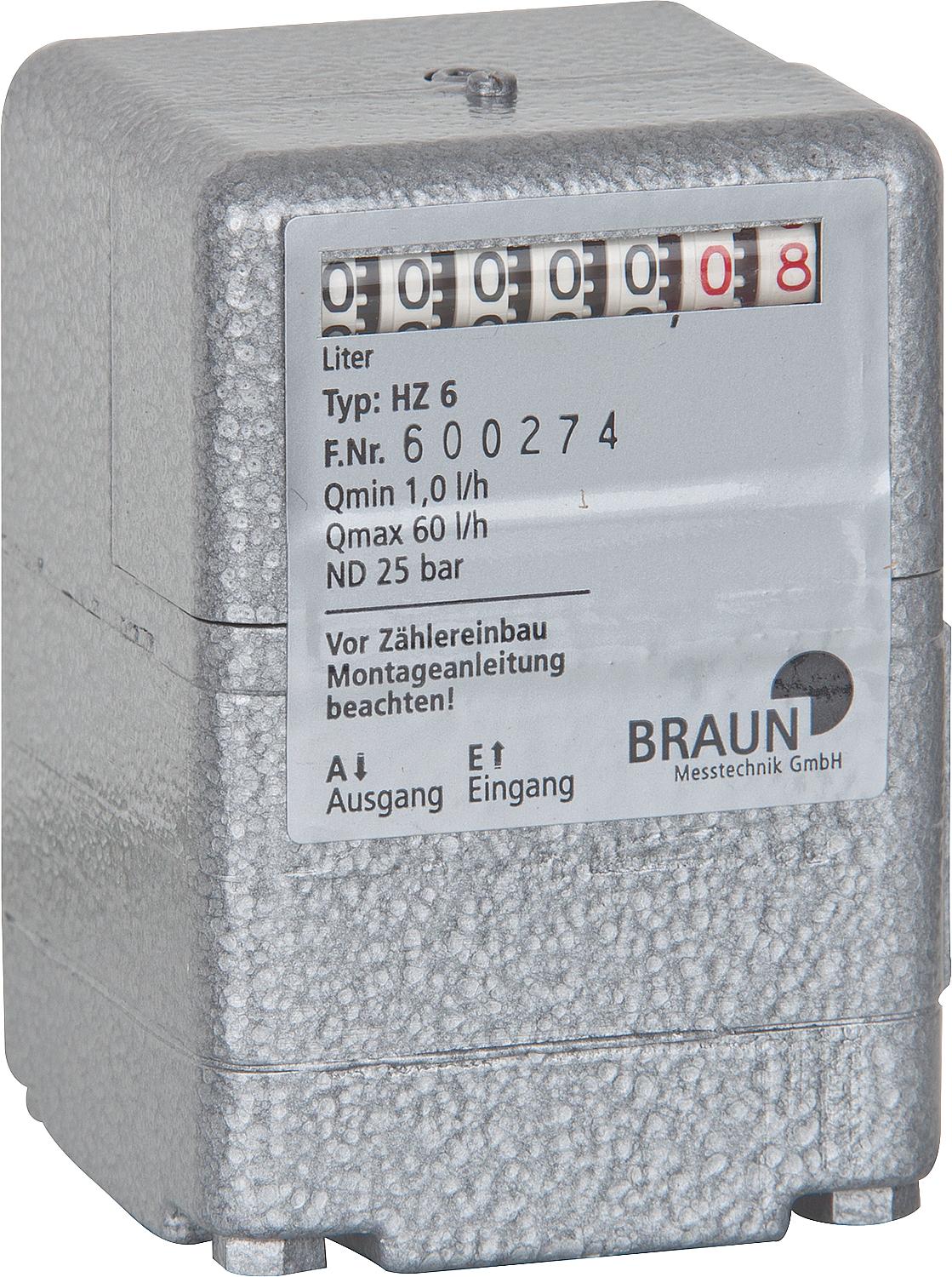 Ölzähler Braun HZ6