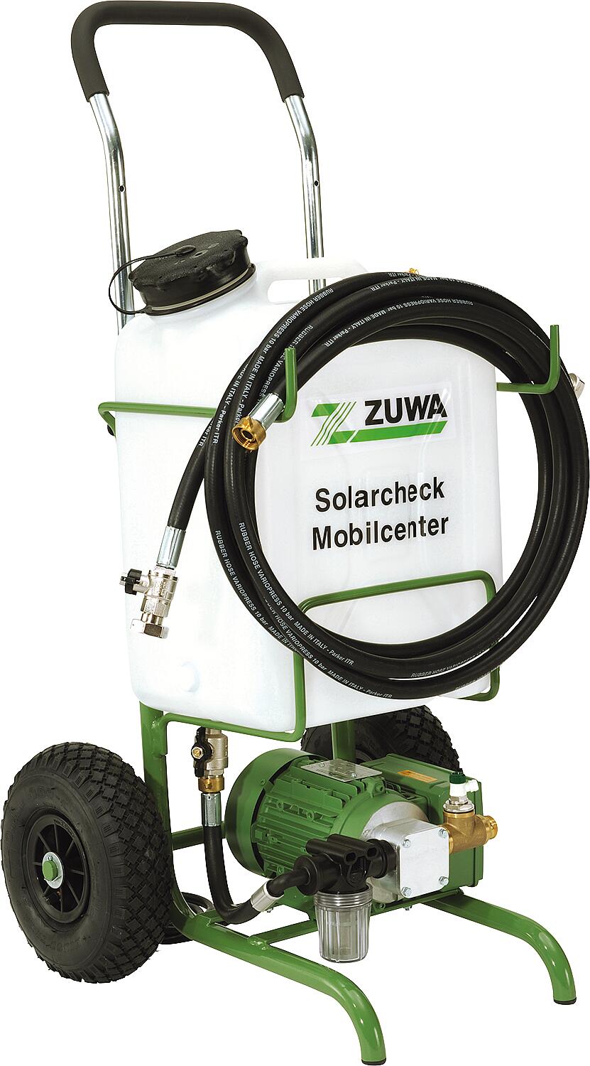 Vérification mobile électrique solaire compacte Unistar 2000