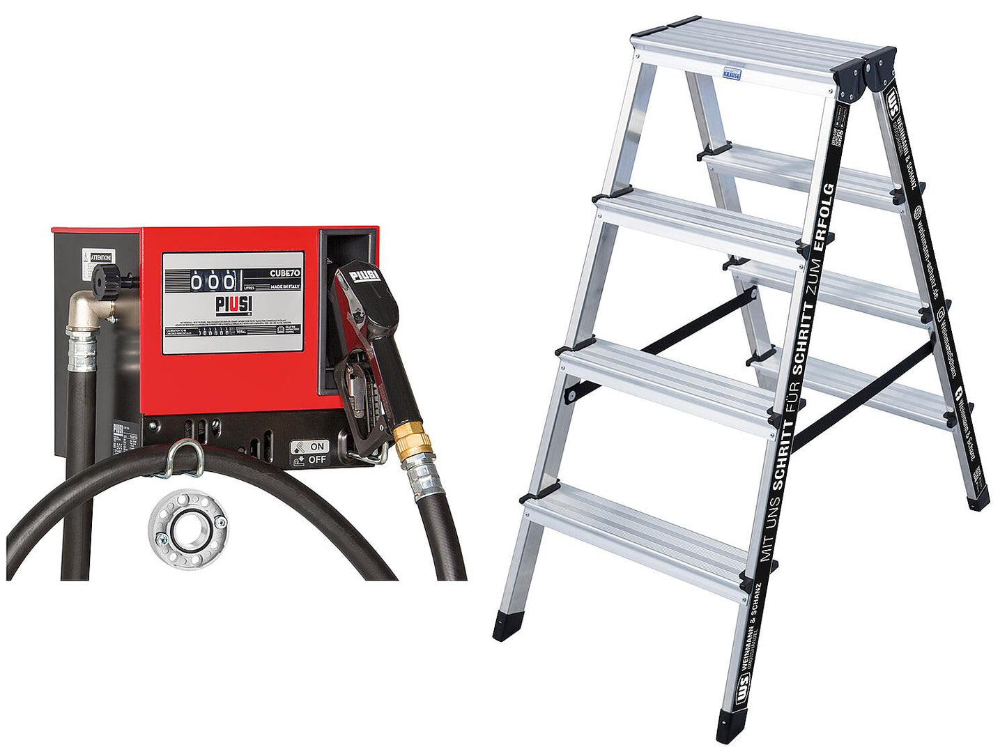 Fuel station - Set Cube 70 with free WS ladder