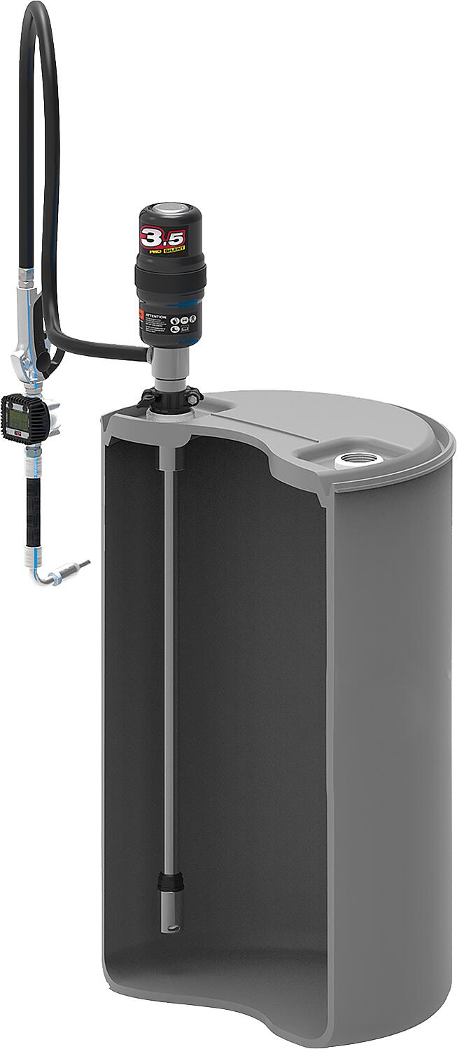 Drum pump set compressed air Piusi Drum Kit