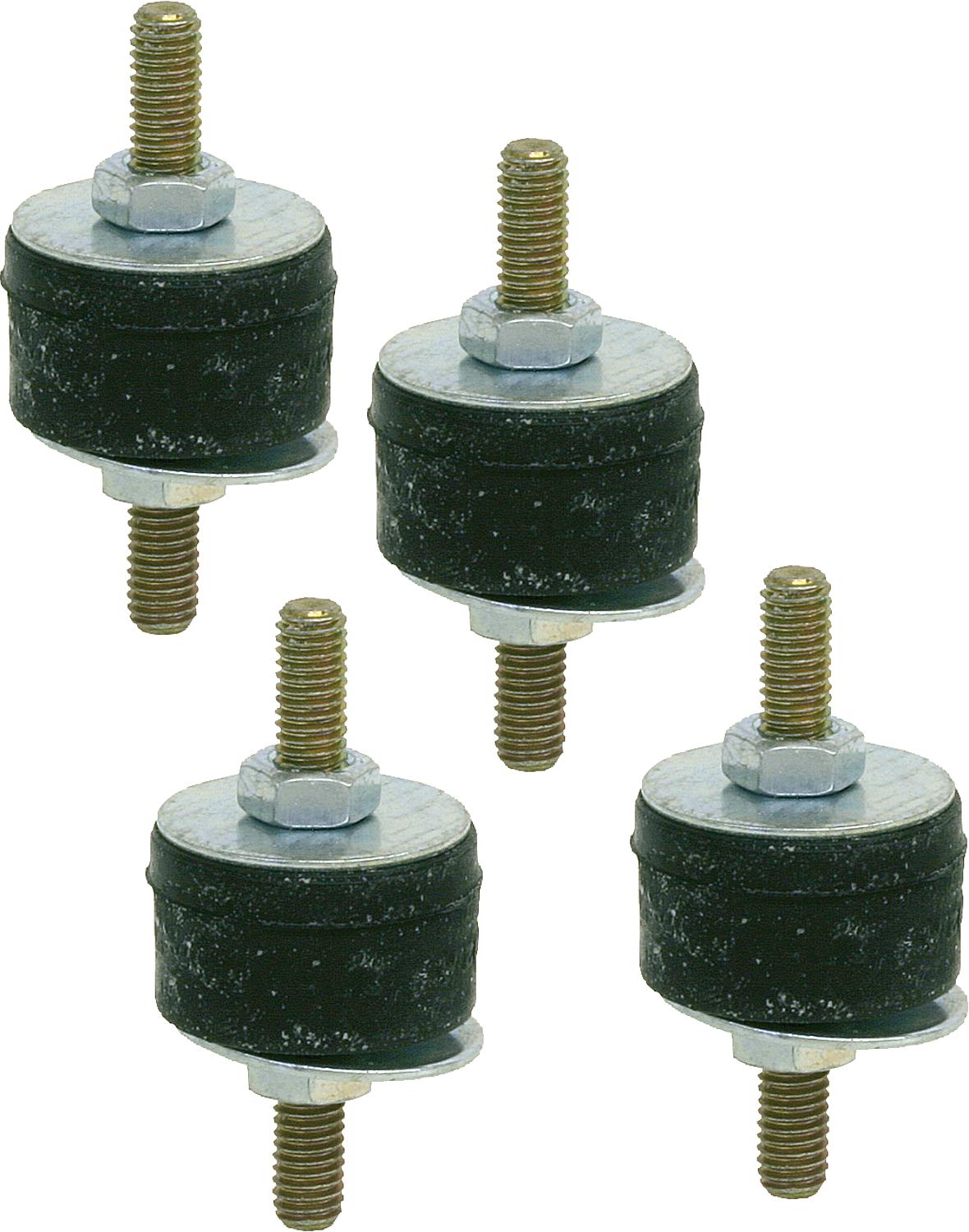 1 set of rubber buffers consisting of four buffers including accessories.