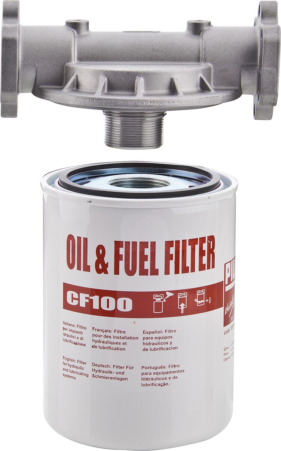 Wechselfilter für Öl 1" 100l/min