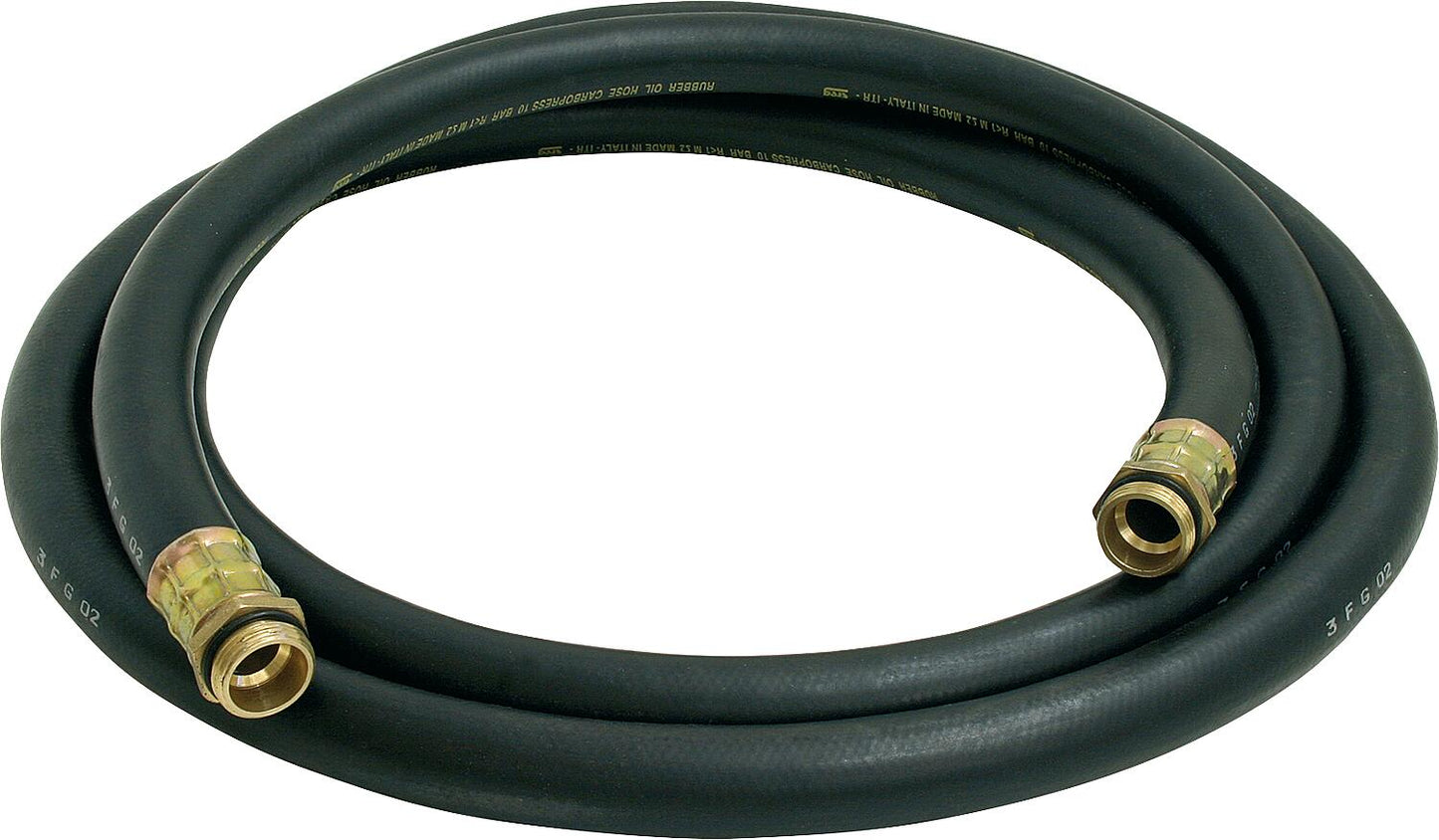 Pressure hose kit I Length 4m with 2x connection DN25 (1") male thread