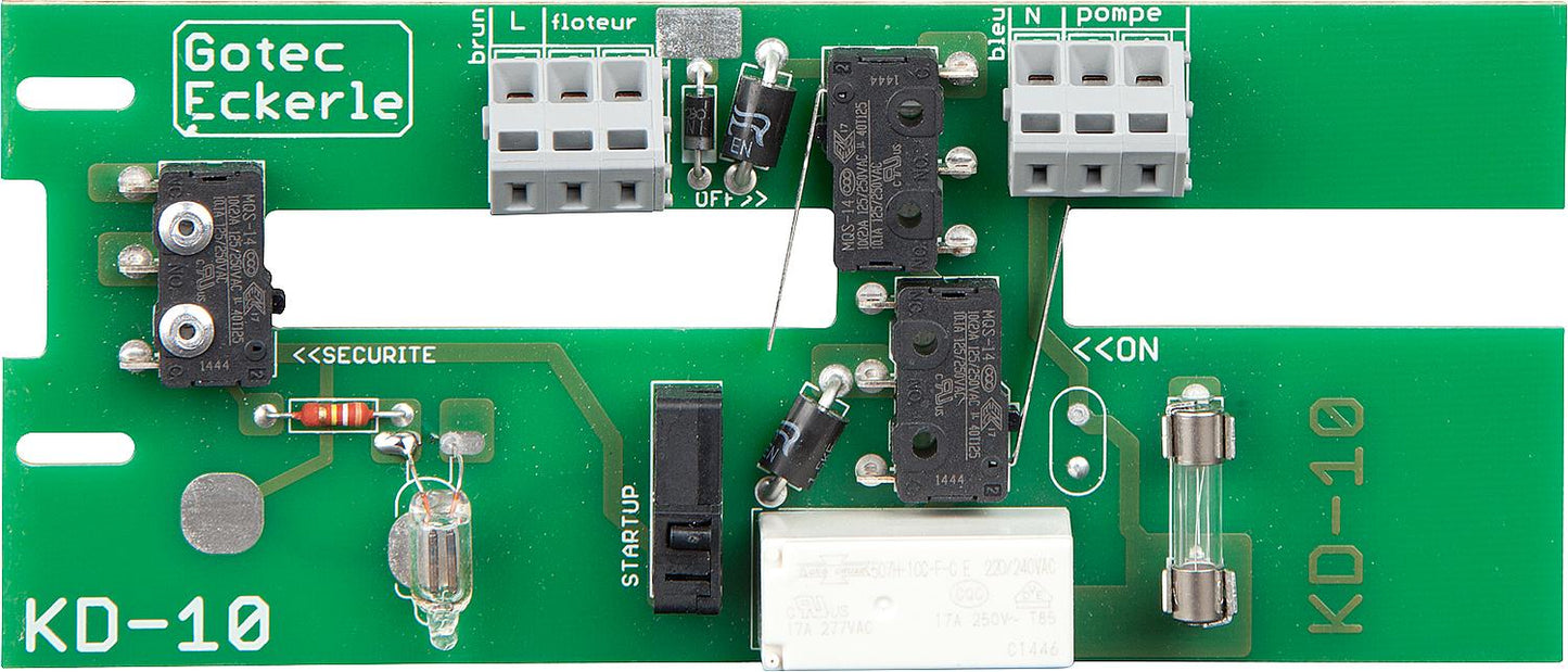 Panneau de commande pour Eckerle KD10, réf. n° 9301011879