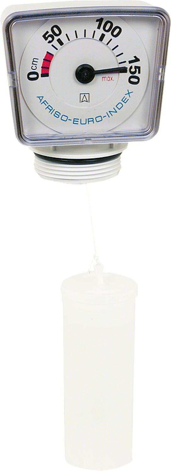 MT-Profile R G1 1/2" universal, mechanical level indicator with plastic gearbox