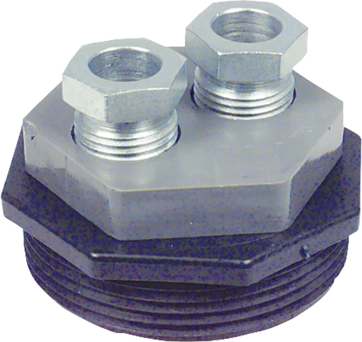 Stuffing box fitting SBV R 2" Universal 8, 10, 12 mm plastic double