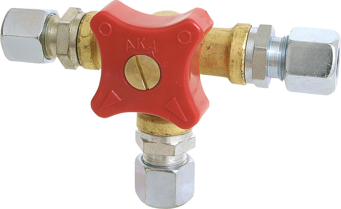 Diverter valves SUV 6 mm x 6 mm x 6 mm
