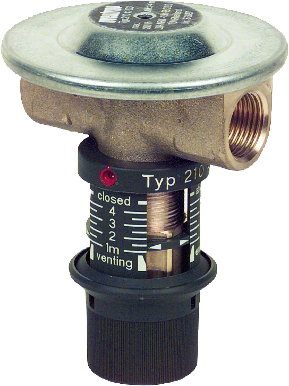 Adjustable diaphragm anti-siphon valve Oventrop "Oilstop V" 1-4m 210 42 03