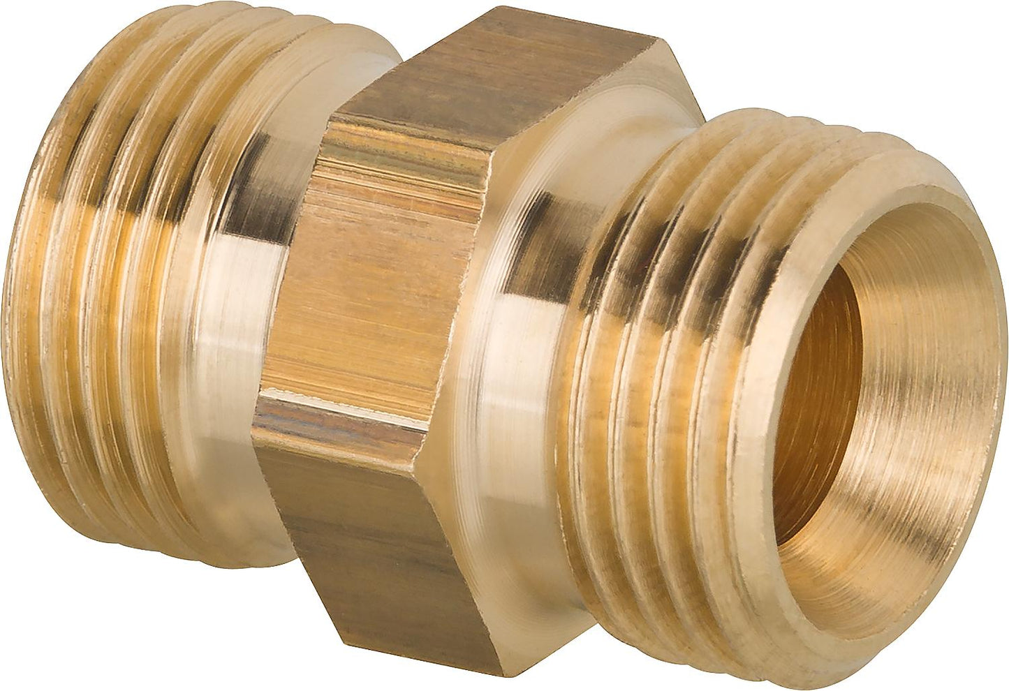 Doppelnippel bds. 3/8" mit Innenkonus 60°