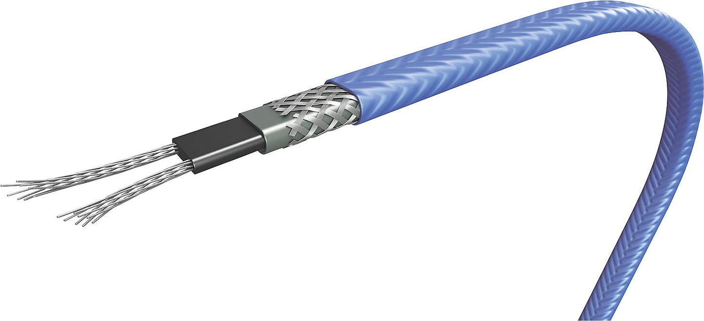 MTM frost protection heating cable, self-limiting, oil-resistant, 11W/meter at 10°C