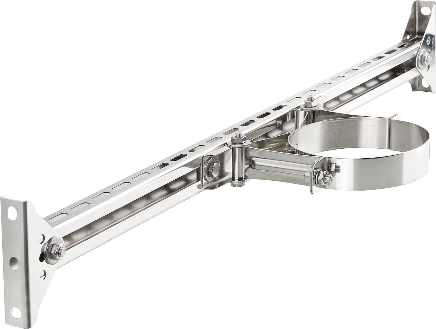 Double-walled exhaust system, rafter brackets, rafter spacing max. 1000mm, DN113/173