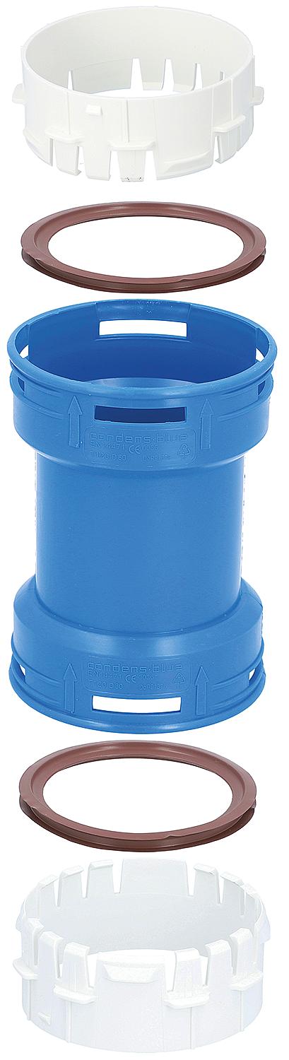 CondensBlue flexible pipe connector for flexible pipe DN 60