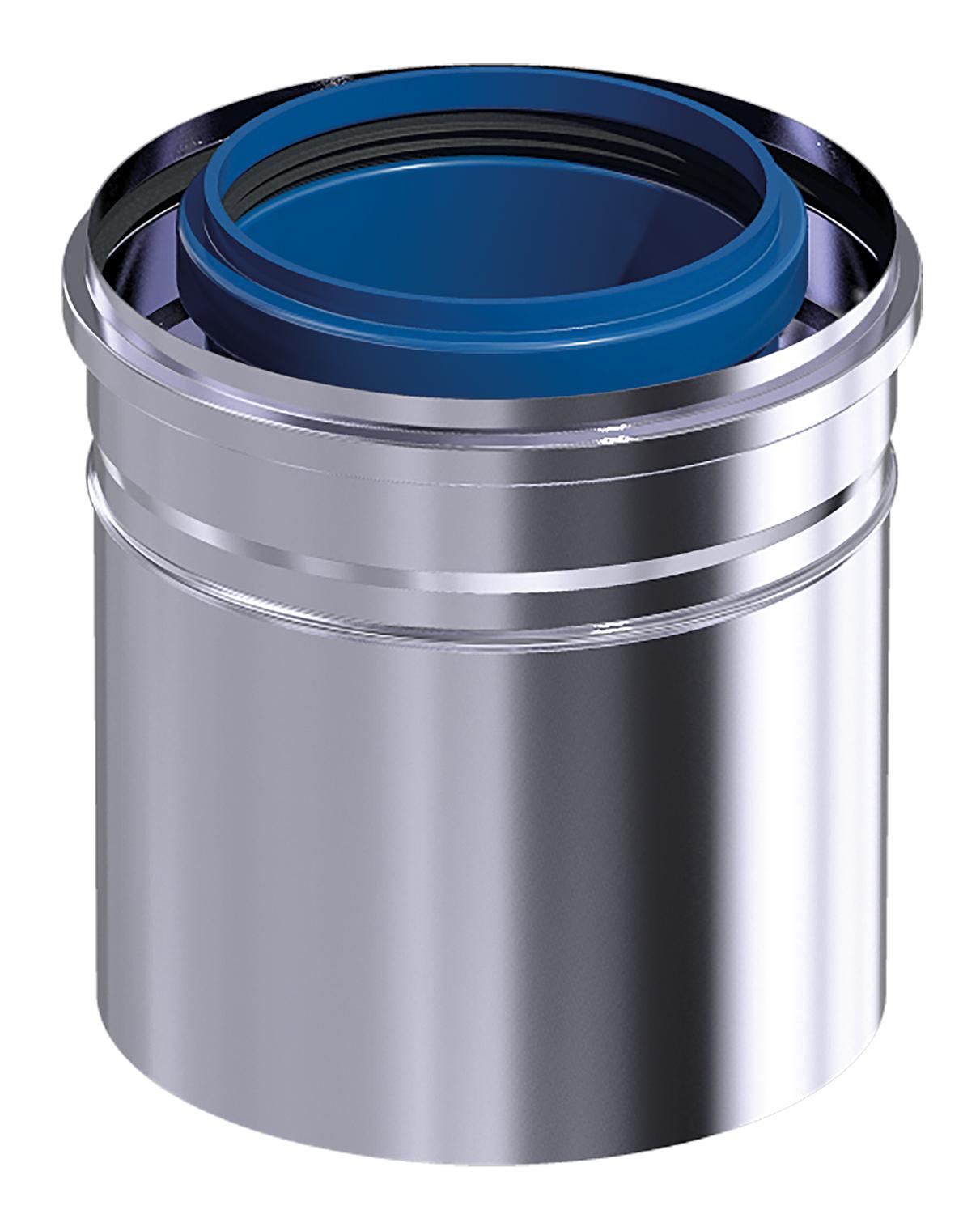 CondensBlue VA external wall adapter for roof penetration DN 60/100