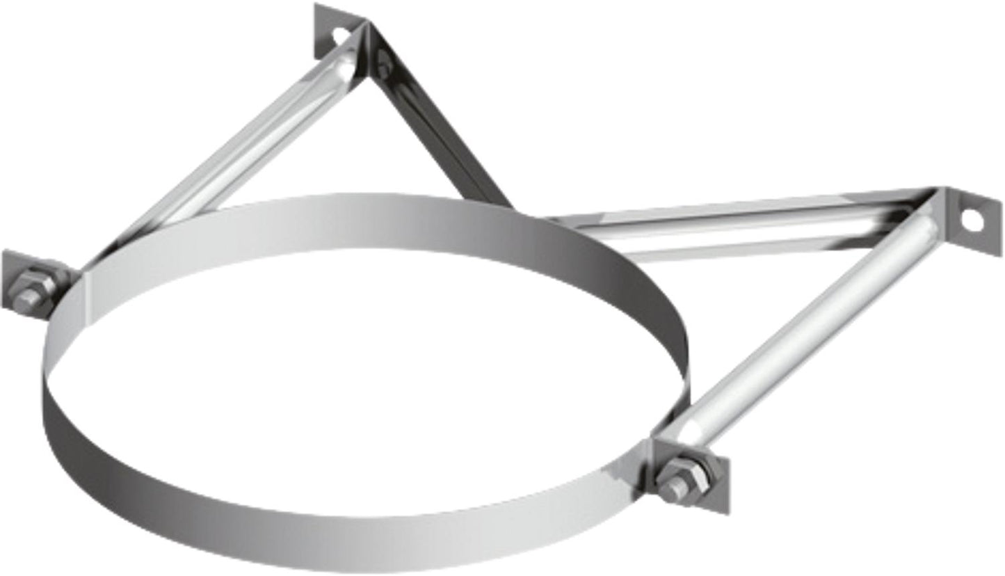 Plastic exhaust system wall bracket 50 mm System II DN 080/125