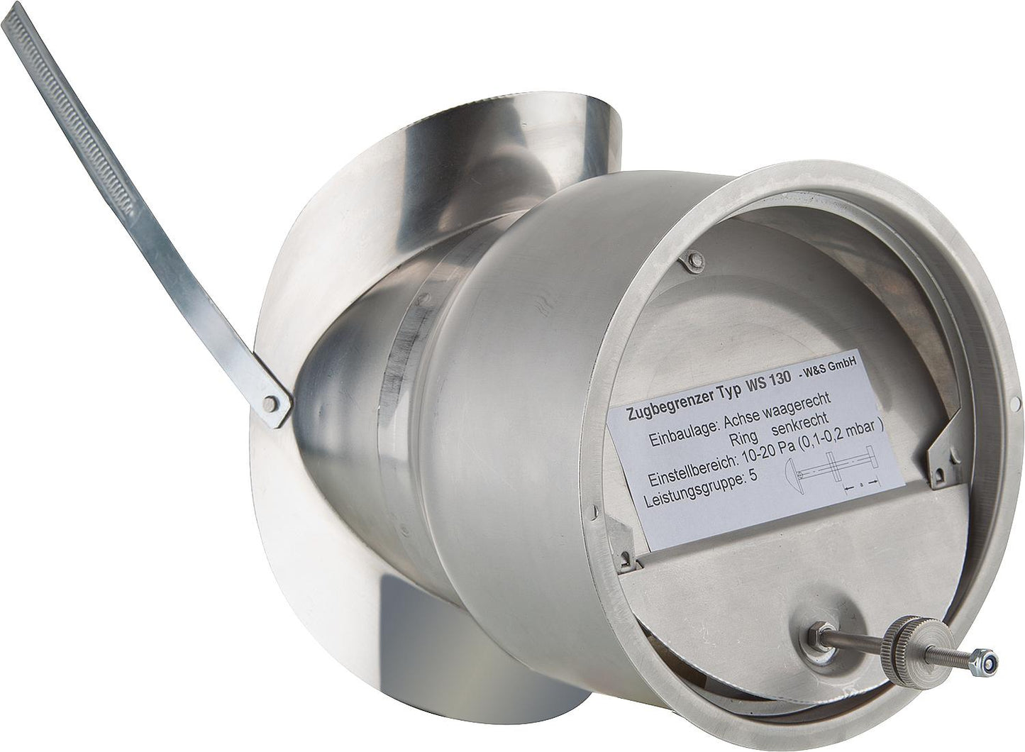 WS train regulator 150mm V2A