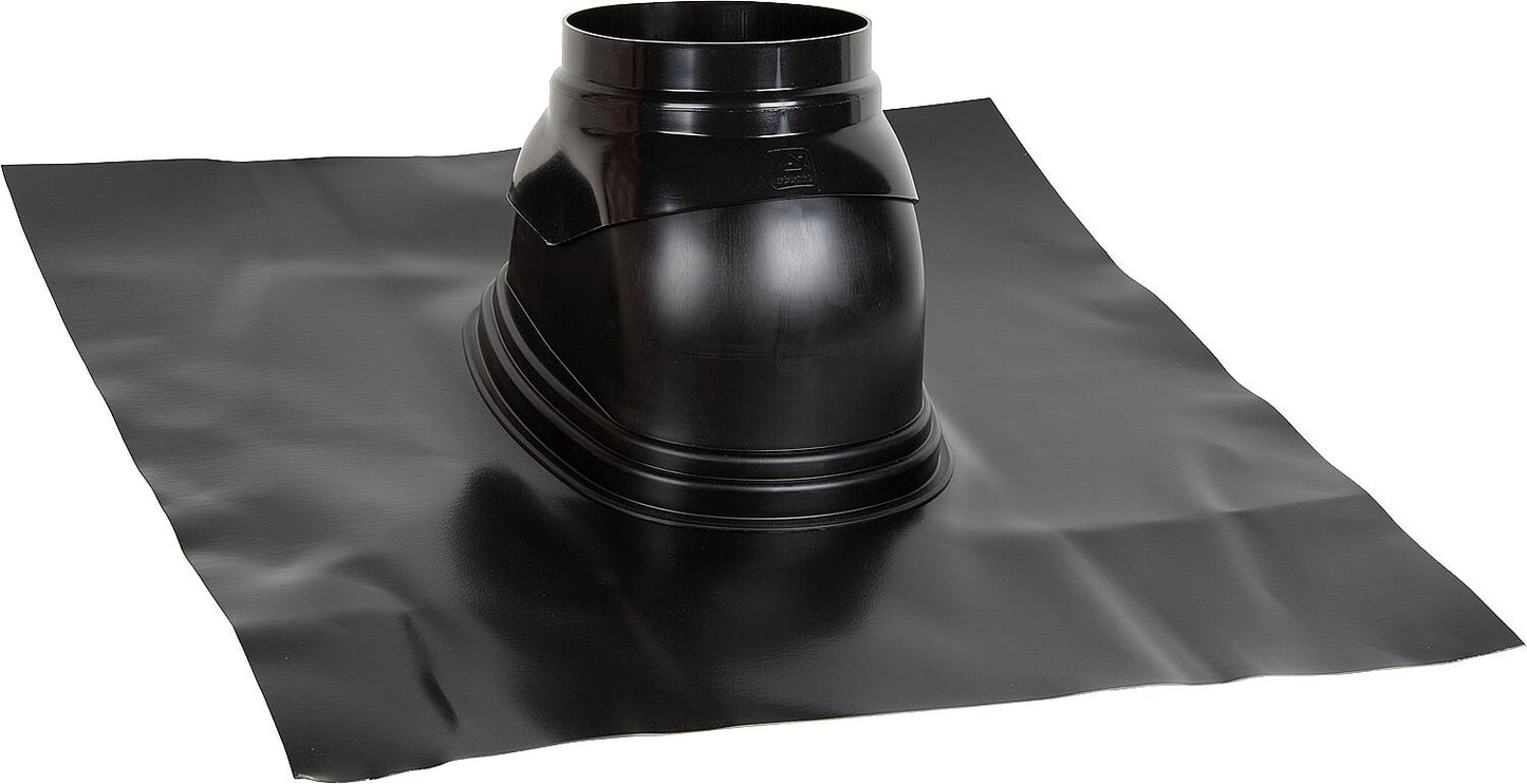 Pitched roof tile Skobifix DN 125, red, 25° - 45°