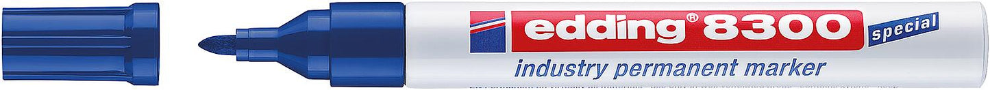 Edding 8300 industrial permanent marker, black