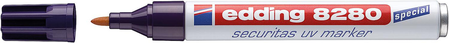 Marqueur permanent UV transparent Edding 8280