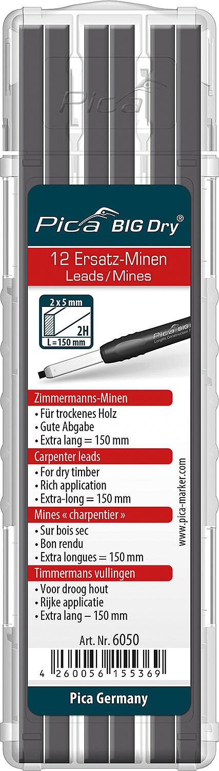 Recharges de remplacement Zimmermann 6050 pour Big Dry, paquet de 12.