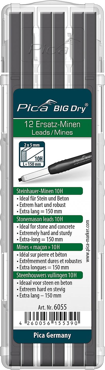 Recharges de remplacement Steinhauer 6055 pour Big Dry, paquet de 12.